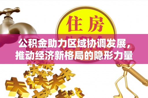 浮梁公积金助力区域协调发展，推动经济新格局的隐形力量