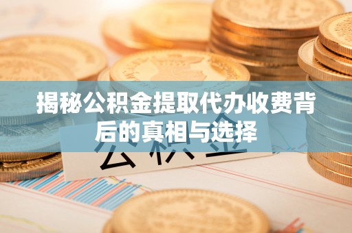 浮梁揭秘公积金提取代办收费背后的真相与选择