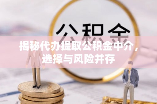 浮梁揭秘代办提取公积金中介，选择与风险并存