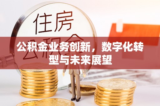 浮梁公积金业务创新，数字化转型与未来展望