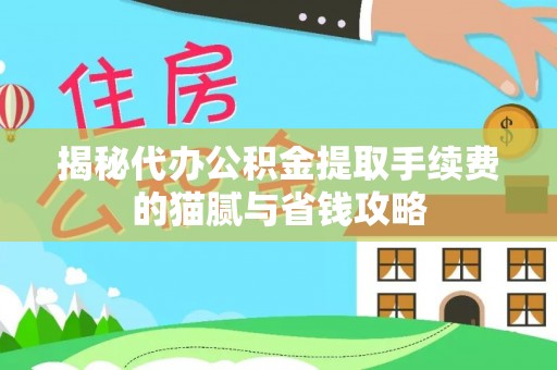 浮梁揭秘代办公积金提取手续费的猫腻与省钱攻略
